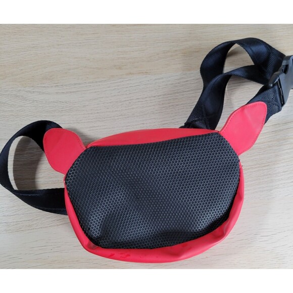 Hunter x Target Fanny Pack Zippered Belt Bag Pouch Adjustable Strap Red Black - Picture 4 of 8